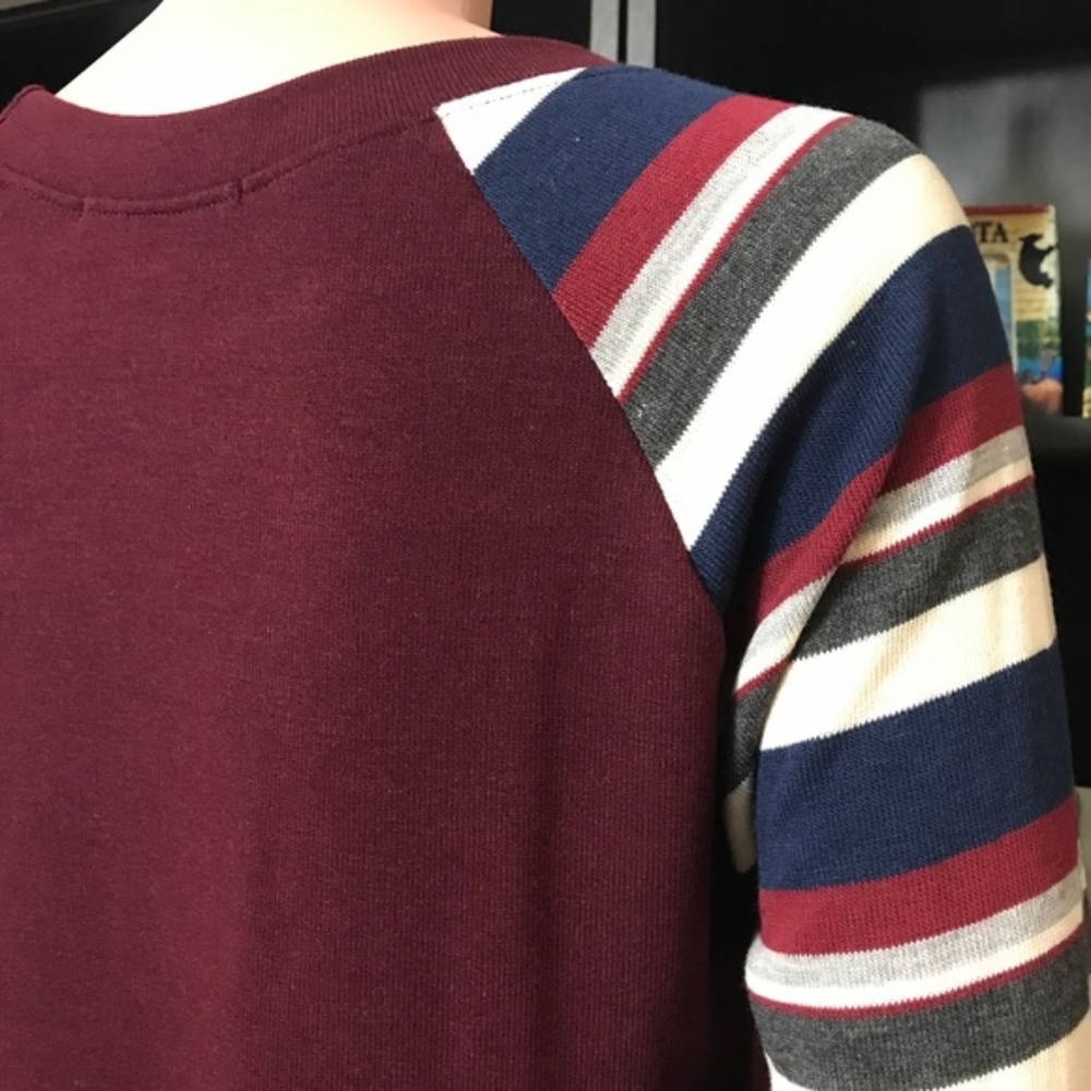 Faux Suede Duck Sweater - Picture 7 of 8